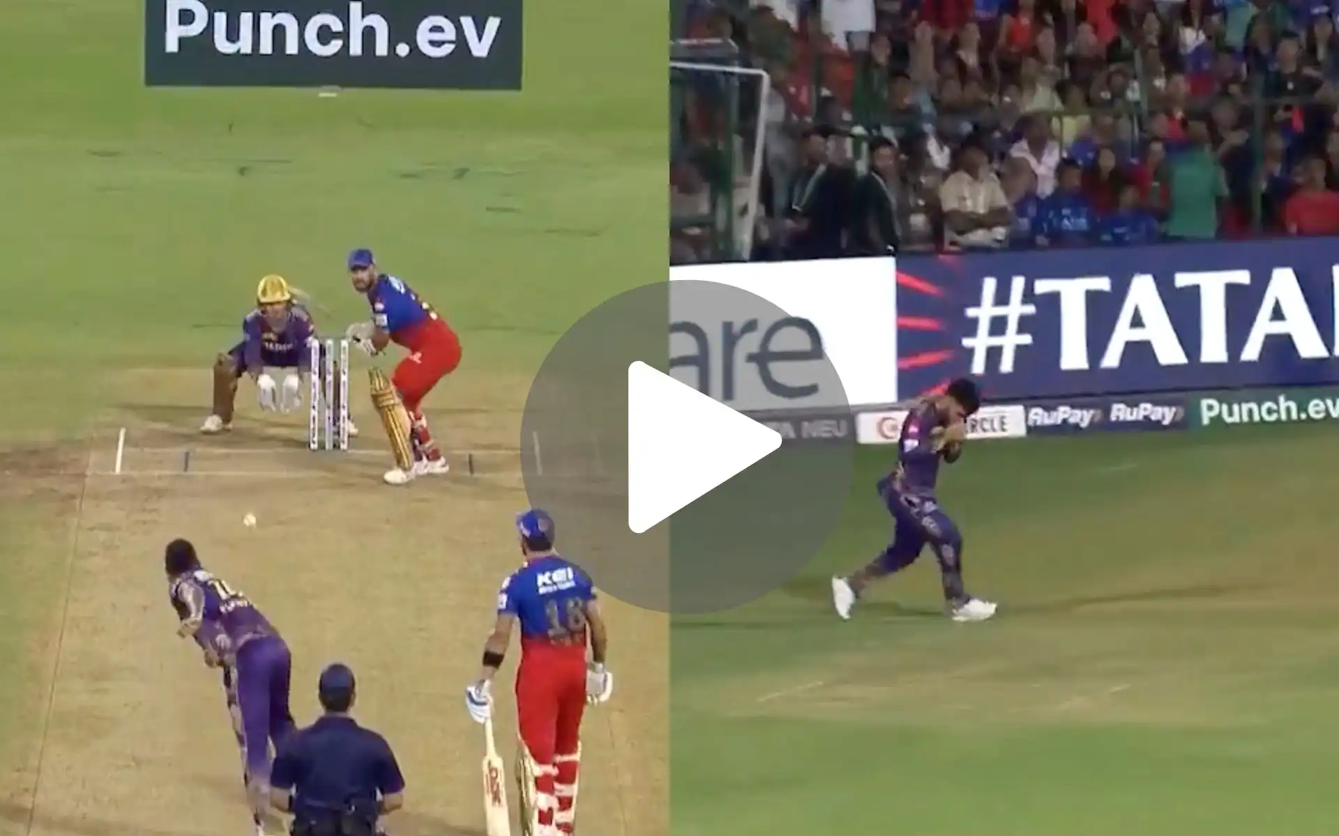 [Watch] Glenn Maxwell Fails To Pay KKR Off After 'Double Lifeline'; Rinku-Narine Get The Big Show